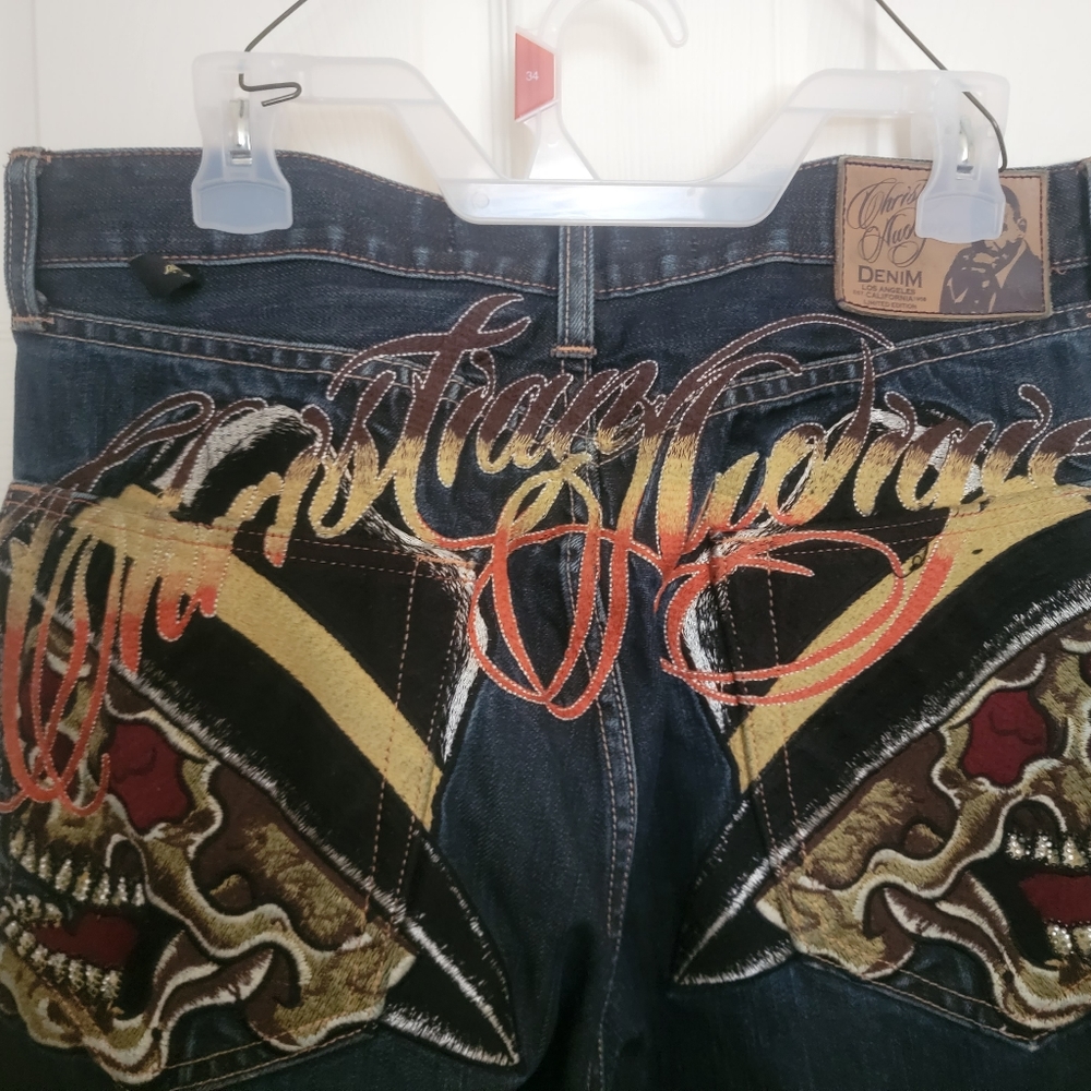 Christian Audigier Denim 34 x 28.5